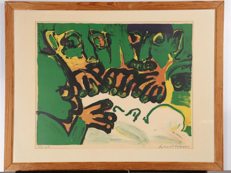 Bengt Lindström (1925-2008) Komposition med ansikten, signerad och numrerad, 78/100, färglitografi, bildmått 45X57 cm_832a_8daf8a37d355718_lg.jpeg